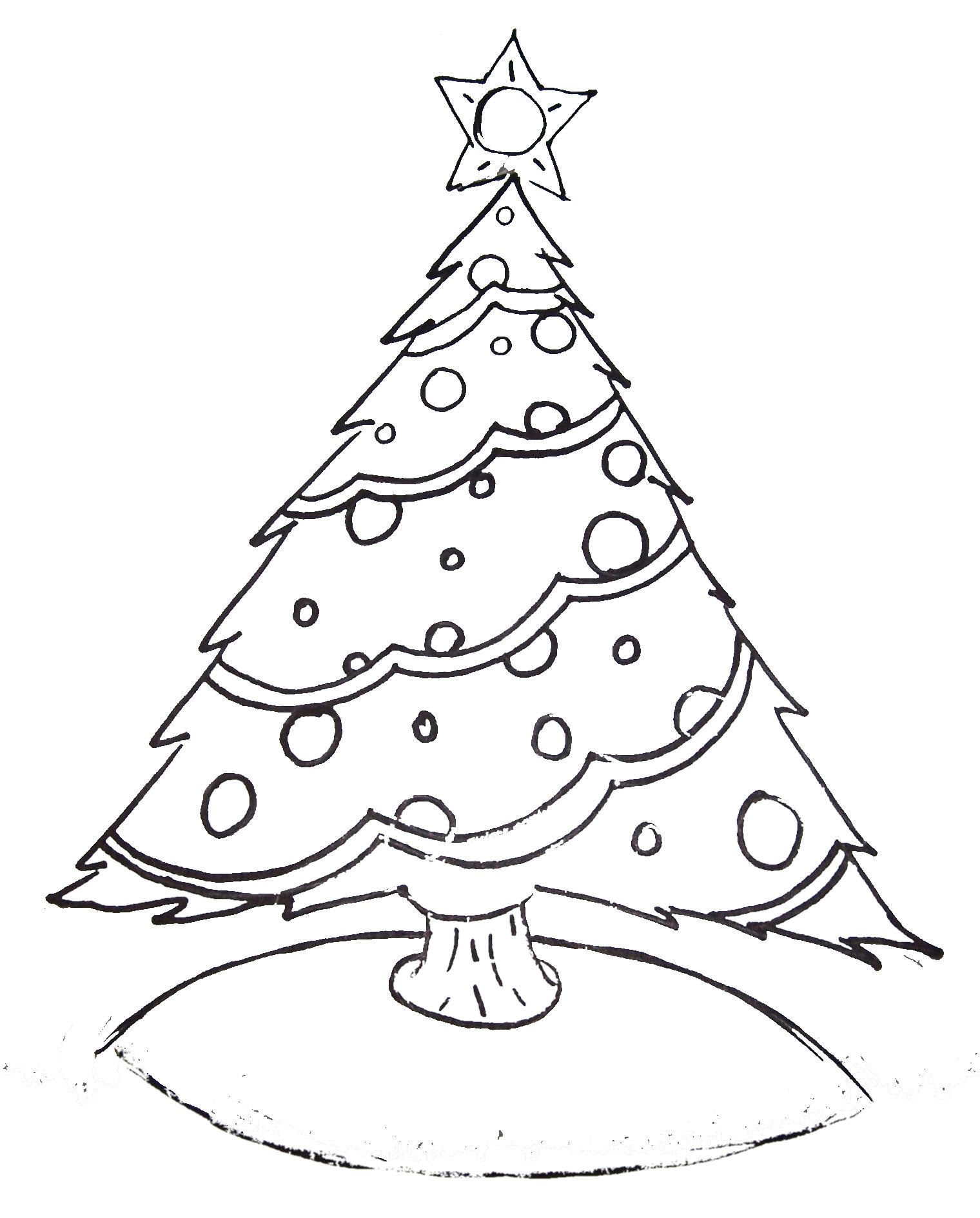 Signup to get the inside scoop from our monthly newsletters. Free Printable Christmas Tree And Santa Coloring Pages Adventures Of Kids Creative Chaos