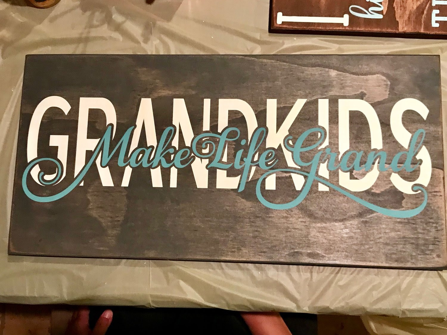 Check spelling or type a new query. Personalized Grandkids Make Life Grand Paradise Paint Parties Gifts