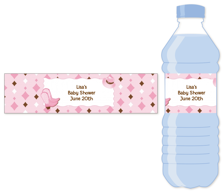 Shower Baby Diy Baby Shower Water Bottle Labels