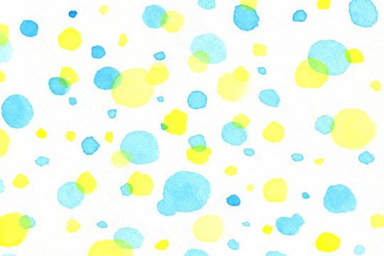 50 素晴らしい水玉 水彩 素材 フリー 無料イラスト集