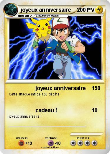 Collection Image Wallpaper Image Joyeux Anniversaire Pokemon