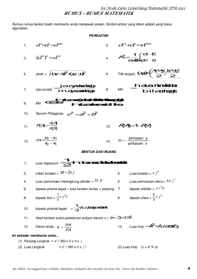 Contoh Soalan Nombor Indeks - Ca Contoh