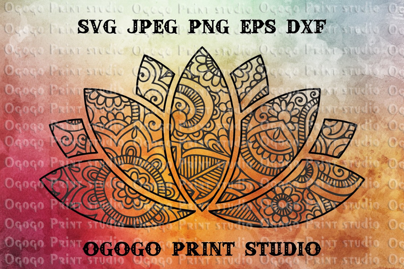 Download Lotus Flower 3D Mandala Svg Free - Free Layered SVG Files