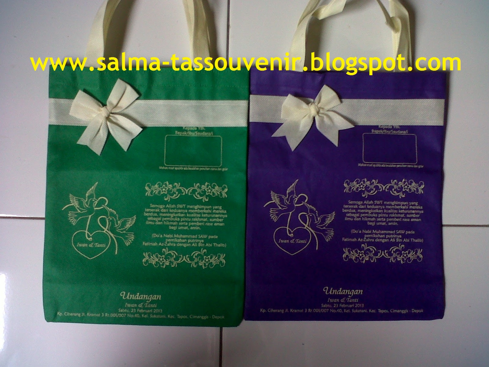 2010 ~ Harga Undangan Tas Kipas Unik Murah Bekasi