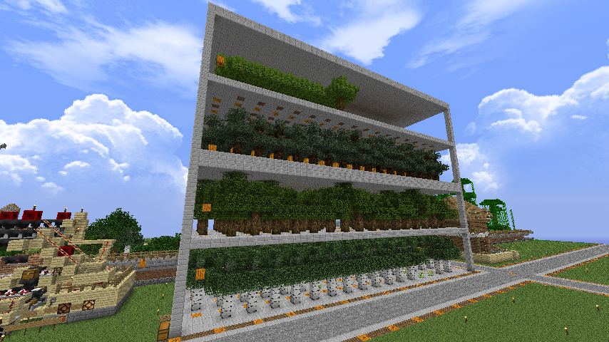 ここへ到着する マイクラ 地下 植林 Minecraftの最高のアイデア
