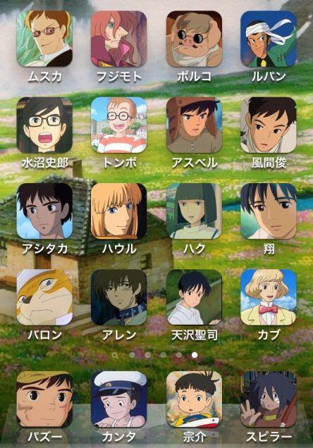 ジブリ キャラクター 年齢一覧