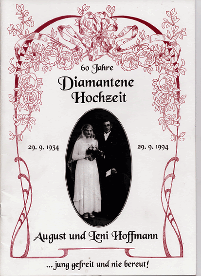 Nehmen sie sich ein wenig zeit und stöbern sie durch unsere große sammlung an gedichten zur goldenen hochzeit für die eltern, die sie als kinder, sohn bzw. Die Diamantene Hochzeit