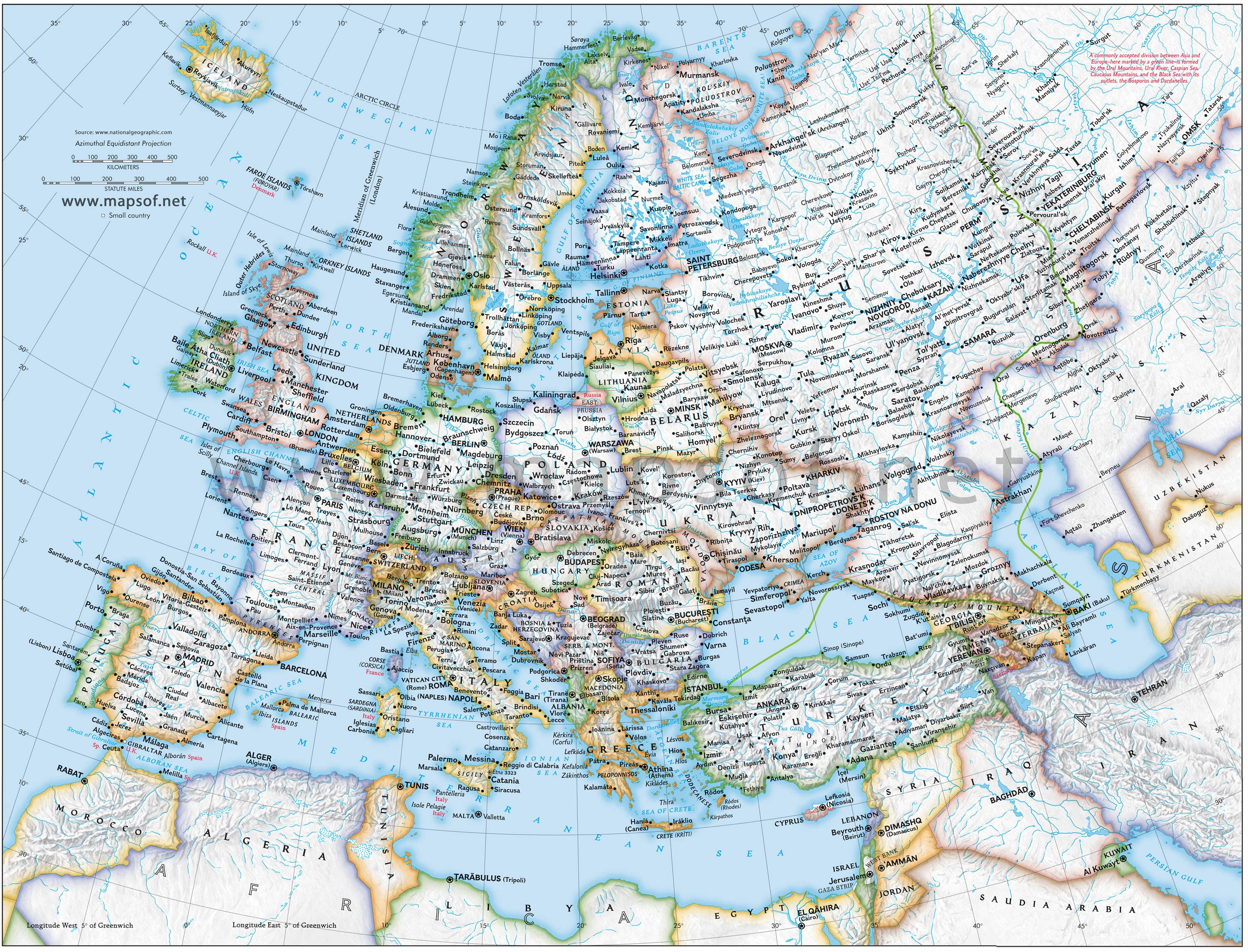 road map of europe 25 New Europe Road Map road map of europe