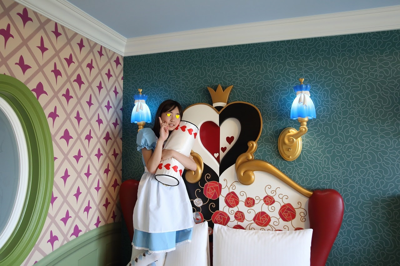 ディズニー画像ランド ラブリーディズニー ホテル アリスの部屋