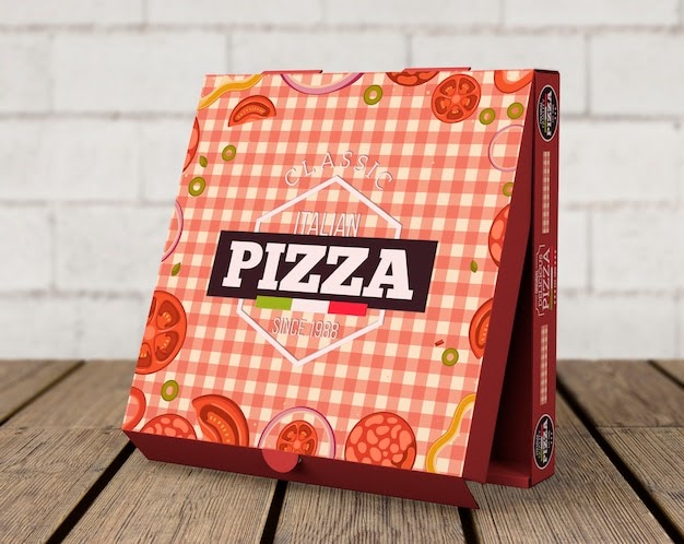 Download Creative pizza box mockup PSD Template - Free Download Creative pizza box mockup PSD Template ...