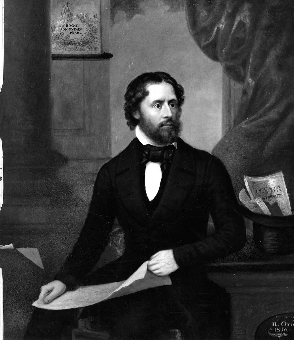 John C. Fremont. Courtesy of
                              National Portrait Gallery street names
                              project.