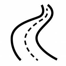 無料イラスト画像 上背景 道 イラスト フリー