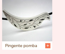 Pingente pomba