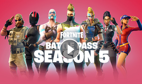 FORTNITE BATTLE PASS SEASON 5