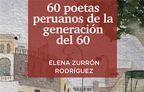 Portada del libro 60 poetas peruanos de la generación del 60