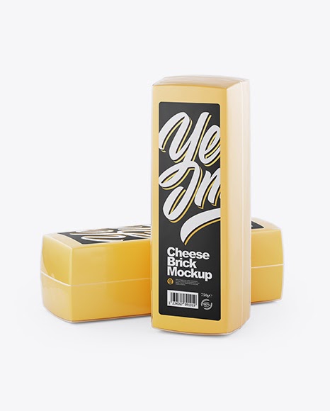 Download Two Cheese Bricks Packaging Mockups | Free Photoshop Templates