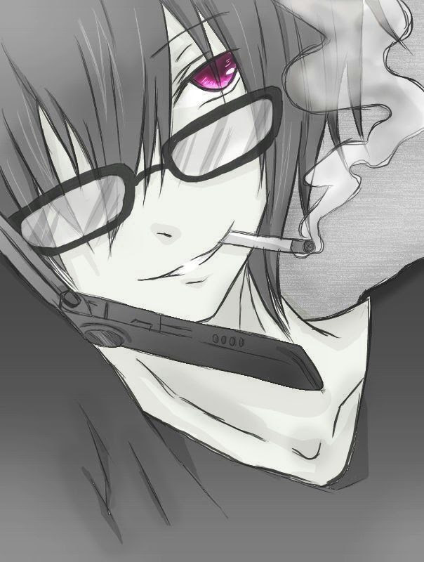 ぜいたくメガネ 男子 イラスト アニメ画像