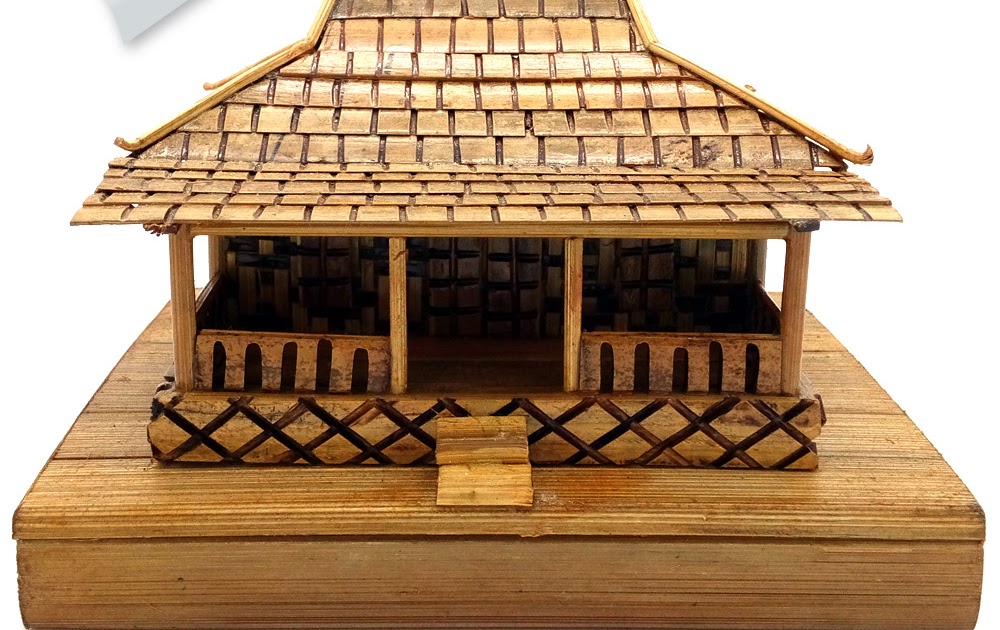 Miniatur Rumah Adat Jawa Tengah - Rumah Upin