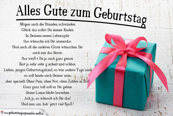 Geburtstag Zu Früh Gratulieren