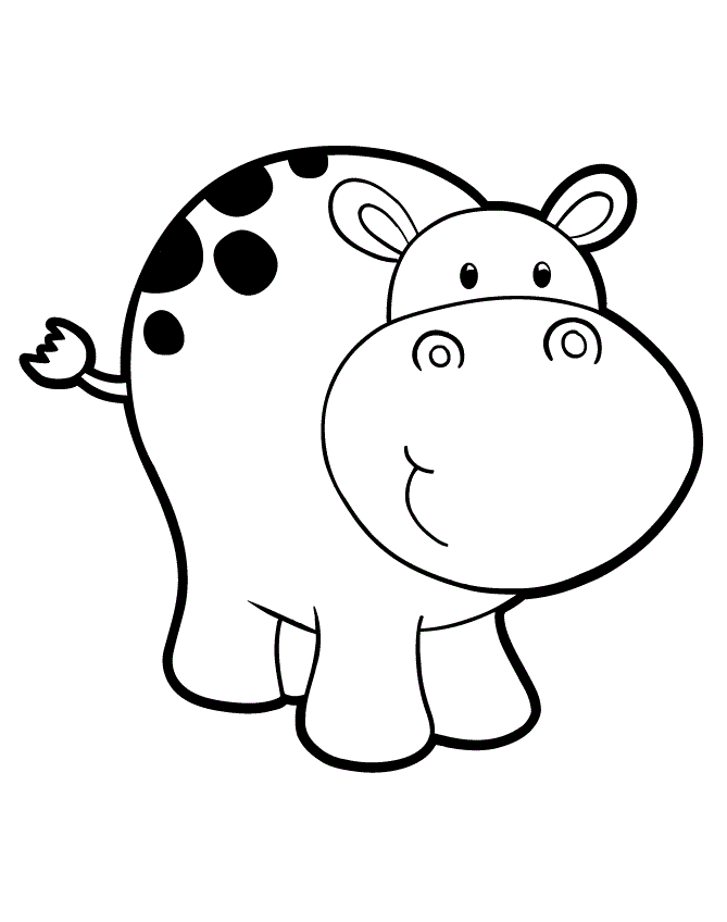 Download cute zoo animal coloring pages printable Coloring4free ...