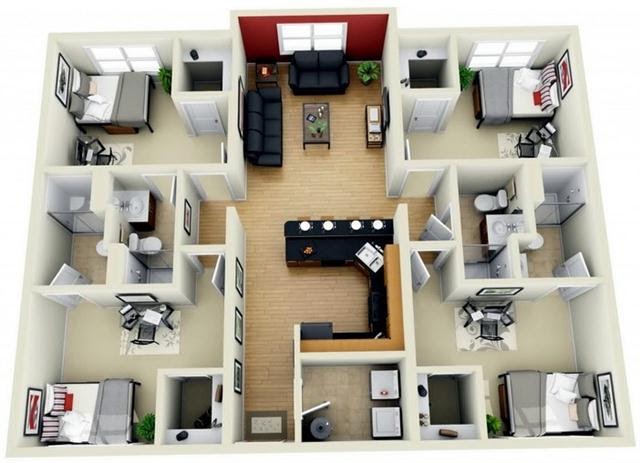 Gambar Membuat Desain Rumah  3d Dengan Coreldraw Rumah  XY