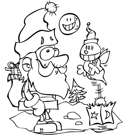 Voici un nouveau dessin à colorier du père noël. Coloriage Petit Papa Noel Et La Luciole Par Dang Illustrateur Jeunesse