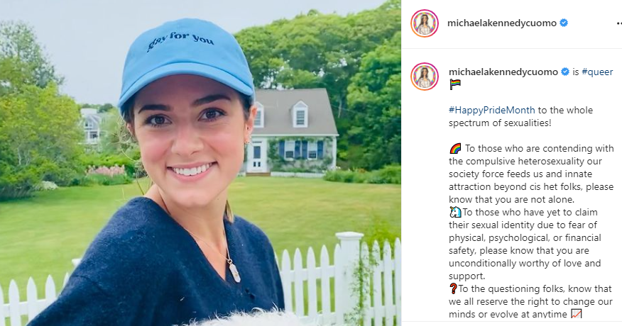 NY Gov. Andrew Cuomo&#8217;s daughter Michaela comes out as bisexual in touching message
