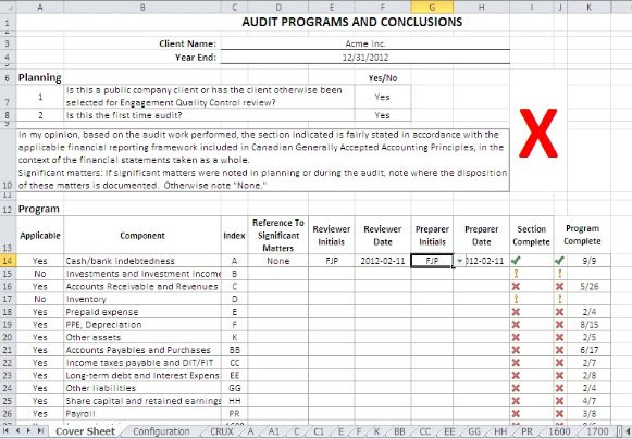 Contoh Formulir Audit Internal - Erectronic