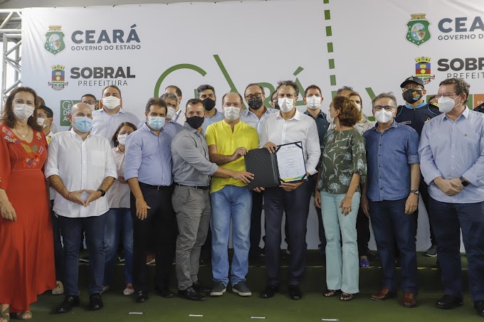 Pacote de entregas com quatro equipamentos em Sobral favorece mobilidade urbana e educação.