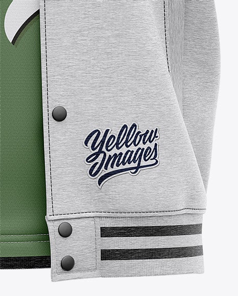 Download 280+ Open Varsity Jacket Mockup Front View Baseball Bomber ...
