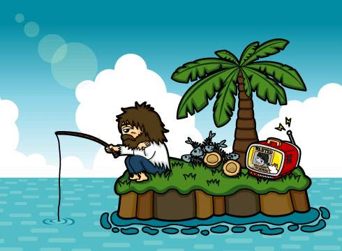 すべてのイラスト画像 驚くばかり無人 島 イラスト