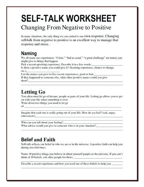 22 self esteem journal worksheet enredecblogs
