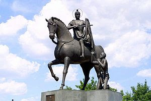 Monument to Saint Martin of Tours in Odolanów,...