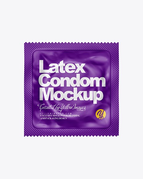 Download Matte Square Condom Packaging Packaging Mockups