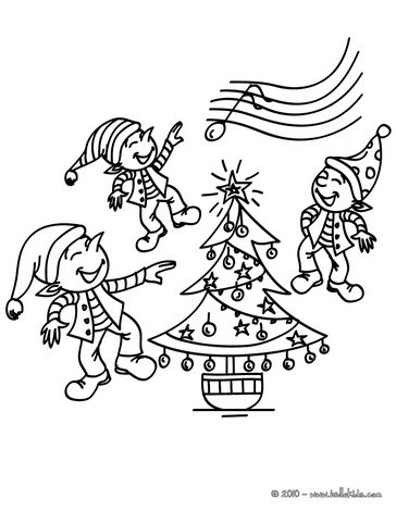 Malvorlage Weihnachtswichtel : Malvorlage ...