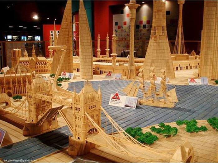 Toothpick Art