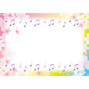 美しい花の画像 最高かつ最も包括的な春 音楽 イラスト 無料