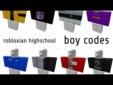 boy roblox codes for clothes