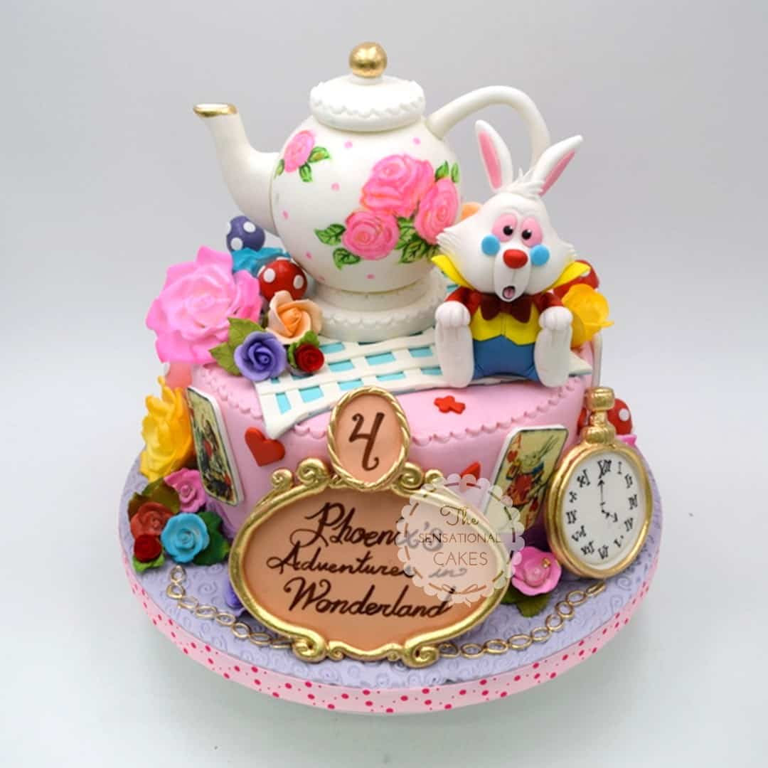 Let the tea cool down. Alice In Wonderland Cakes For Your Mad Hatter S Tea Party