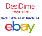 eBay 13 % cashback