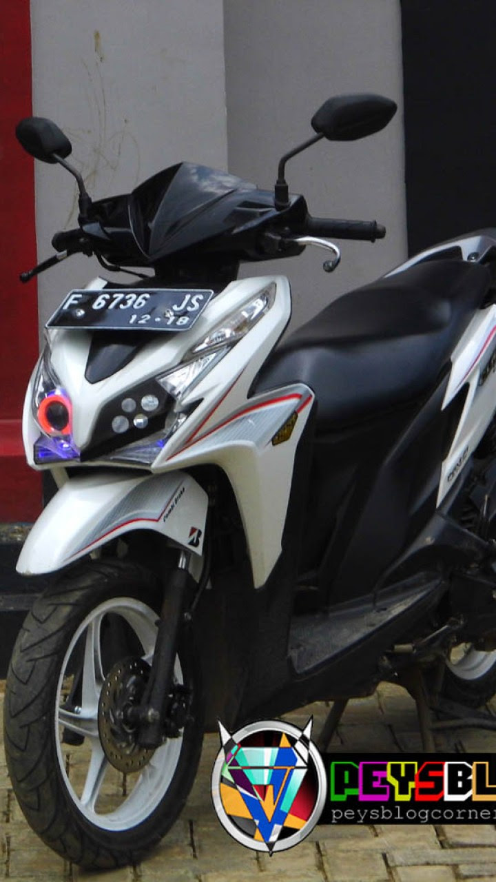 Modifikasi Motor Honda New Vario 125 Terunik Klobot Modif