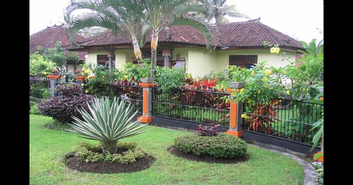 Taman Halaman Rumah Kampung  Situs Properti Indonesia