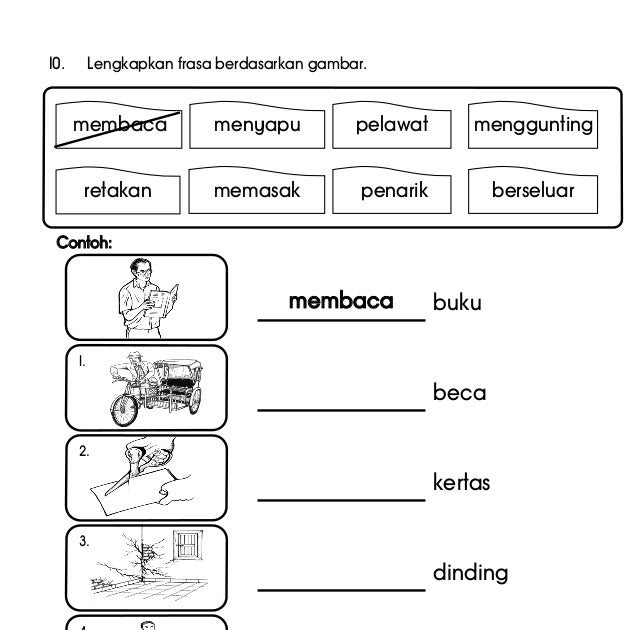 Contoh Soalan Linus Bi Tahun 1 - Various Daily