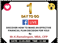  Investment plan and financial plan on Facebook Live. 