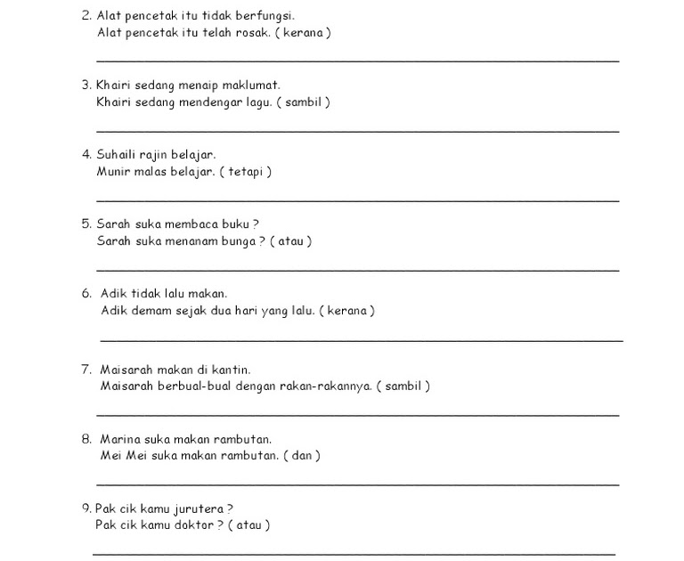 Contoh Soalan Objektif Kata Nama Am - Viral Blog b