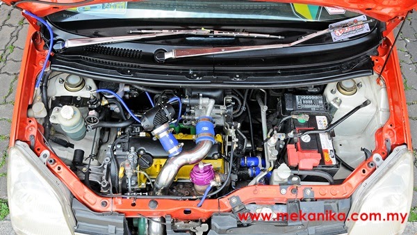 Perodua Viva Engine Bay - Liga MX c