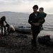 Afghan migrants disembarked from an inflatable dinghy on the shores of the island of Kos, Greece, on Friday.