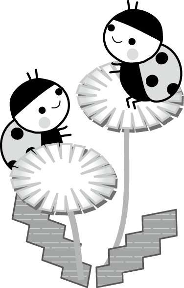 美しい花の画像 最高のたんぽぽ イラスト 白黒