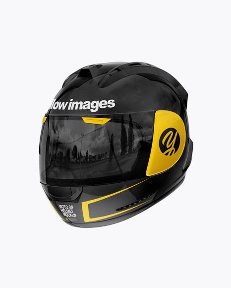 Download F1 Helmet Mockup Side View Free Mockups