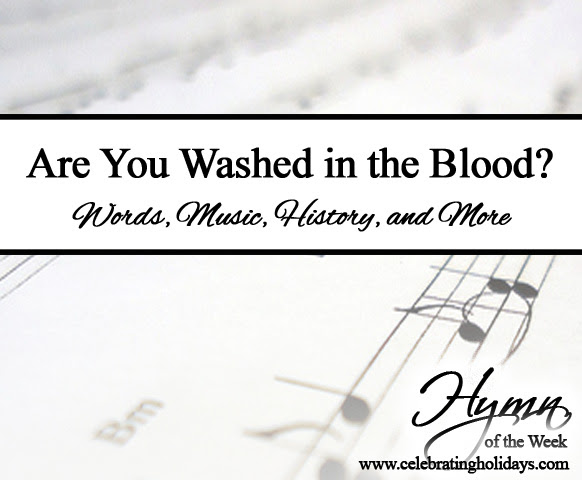 Clipe da música precioso tema da novela jesus. Are You Washed In The Blood Hymn Mp3 Downloads